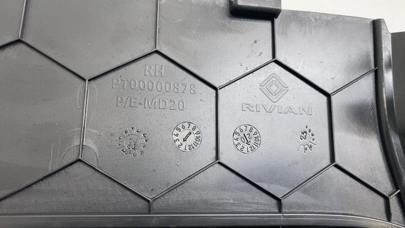 ⭕ 22-24 Rivian R1T Front Right Lower Center Console Trim Panel Cover P