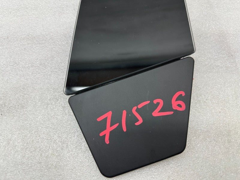 110043700E 2017-2023 Tesla Model 3 M3 Driver Side B-Pillar Applique Glass with Camera Left