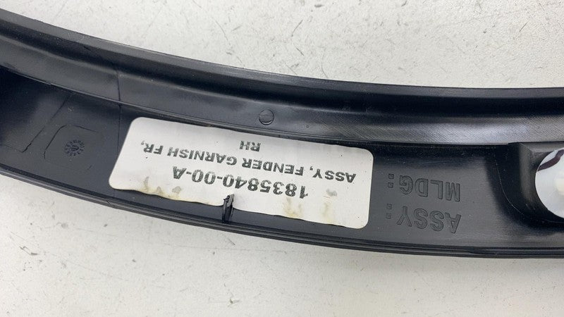 183584000A ⭕23-25 Tesla Model X Front Right Wheel Fender Garnish Flare Molding 1835840-00-A