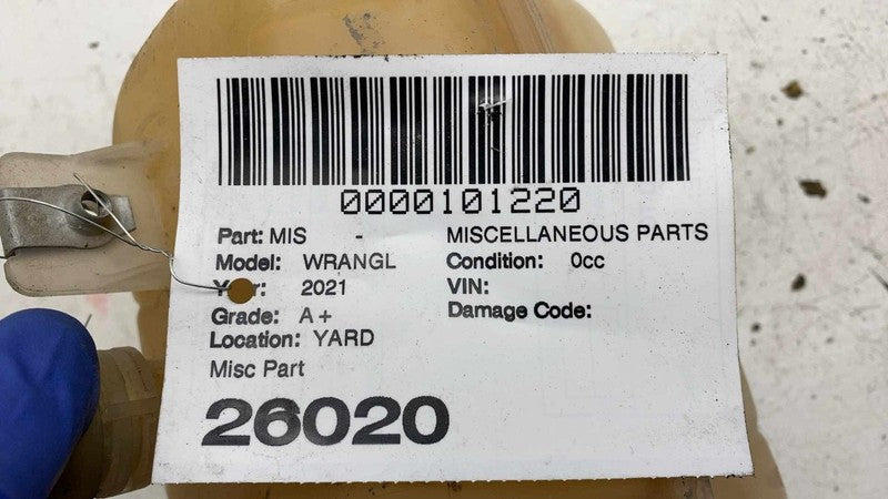 ⭕ 2020-2023 Jeep Wrangler 3.0L Engine Fluid Coolant Bottle Reservoir 6