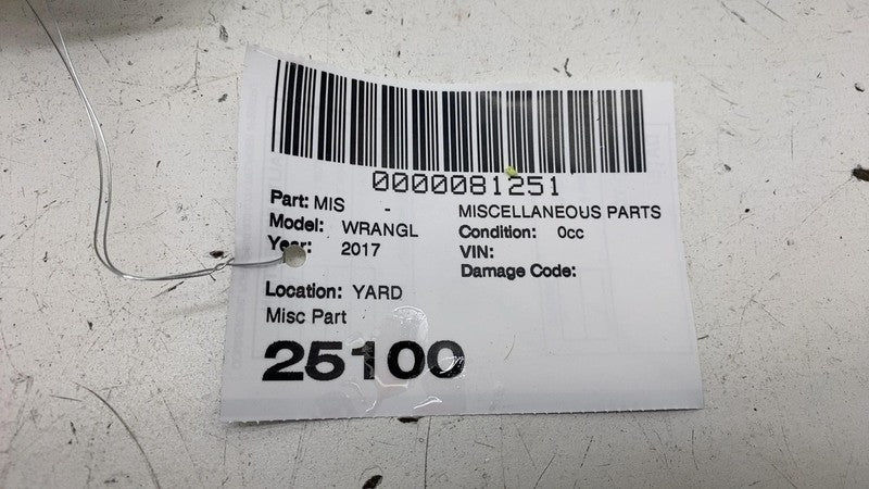 68091500AD ⭕ 2012-2018 Jeep Wrangler Radiator Coolant Reservoir Bottle Tank OEM 68091500AD