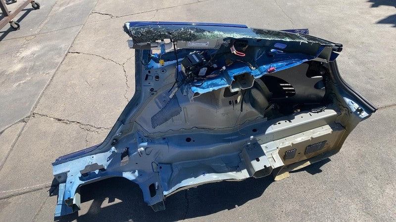 ⭕2021-2023 Tesla Model 3 Rear Right Quarter Panel Structural Frame Cut Blue PPSB