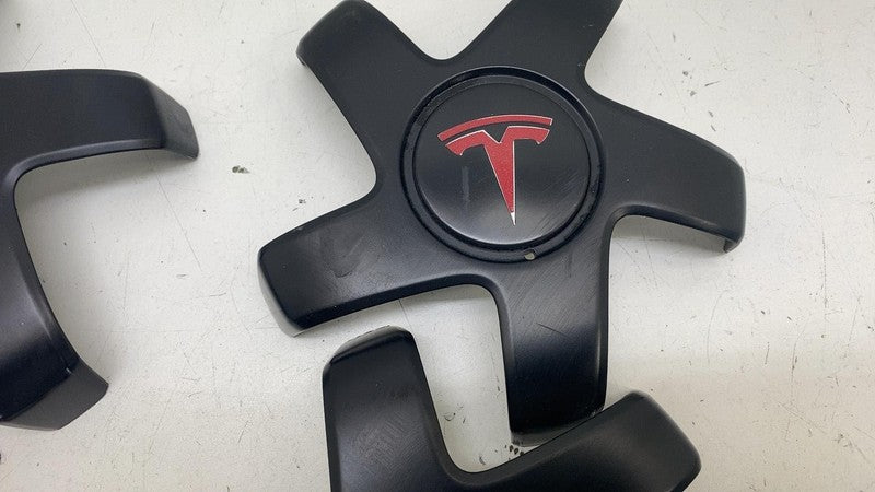 ⭕ 17-23 Model 3 M3 Wheel Center Machined Hub Cap Cover Stiletto x4 104