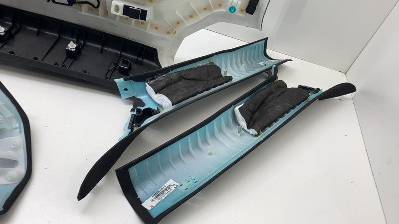 1039464-02-C 2016-2020 Tesla Model S SET of Ceiling Headliner Sunvisor Upper A + B + C-Pillar
