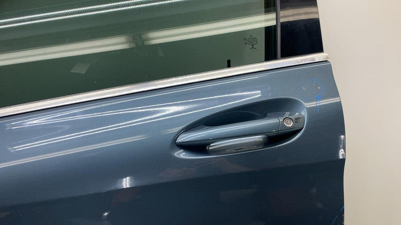 ⭕13-19 Mercedes-Benz B-Class Front Driver Side Door Shell Panel Left LH Blue 894
