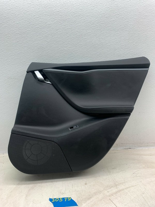 1008133-00-D ⭕ 12-21 Tesla Model S MS Rear Passenger Side Interior Door Panel Trim Card Right