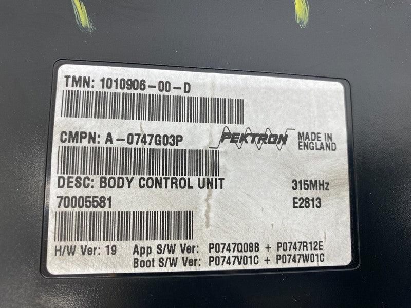 101090600D ⭕ 12-20 Tesla Model S Body Controller BCM Control Module (315MHZ) 1010906-00-D