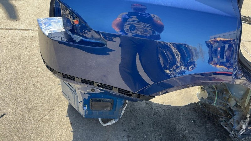 ⭕ 16-20 Tesla Model X Rear Quarter Fender Frame Panel Cut Out Right Blue - PPSB