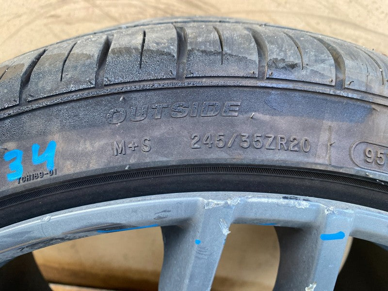⭕245/35 ZR20 PAIR of All Season Rear Wheel Rapier 20x9.5J w/ Fortune T