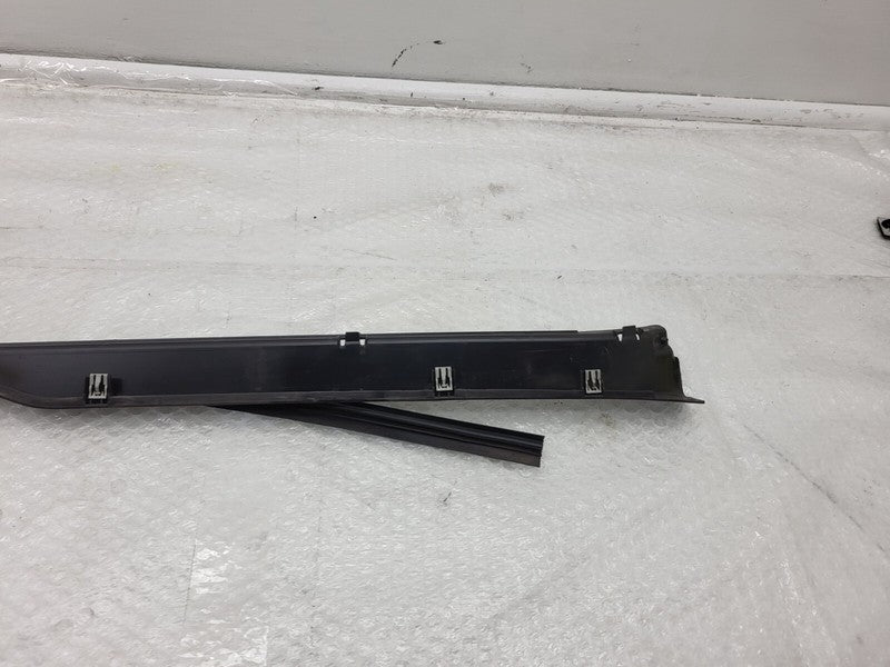 101221700G 12-23 Model S Right Rocker Panel Scuff Plate Molding w/ Rubber Seal 1012217-00-G