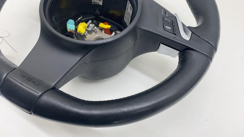 2011-2014 Porsche Cayenne Front Driver Steering Wheel w/ Control Switches Black