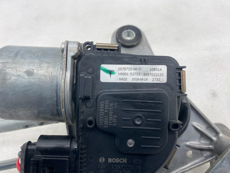 107672500D ⭕ 17-23 Model 3 M3 Front Windshield Wiper Motor & Linkage w/ Module 1076725-00-D