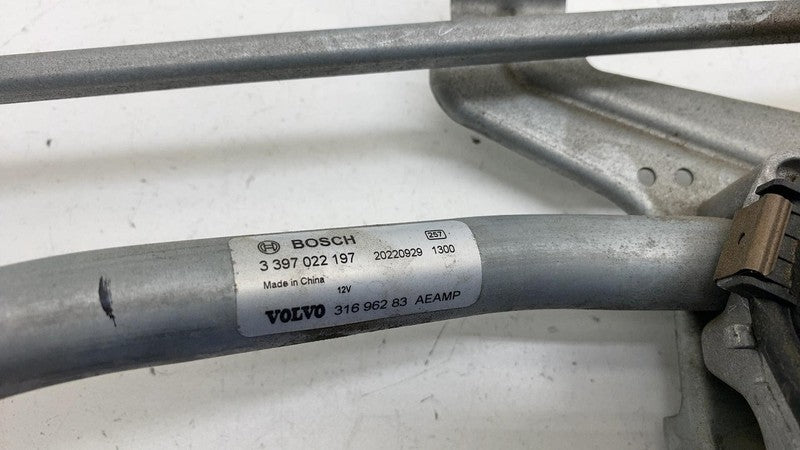 31696283 ⭕ 21-23 Polestar 2 Front Windshield Wiper Transmission Linkage w/ Motor 31696283