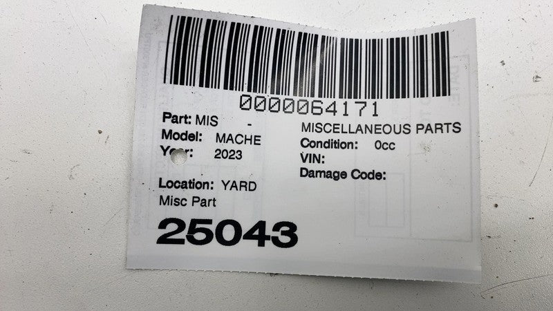 JU5T15K859ACW ⭕ 21-24 Ford Mustang Mach-E Rear Bumper Parking Assist Sensor x6 JU5T-15K859-ACW