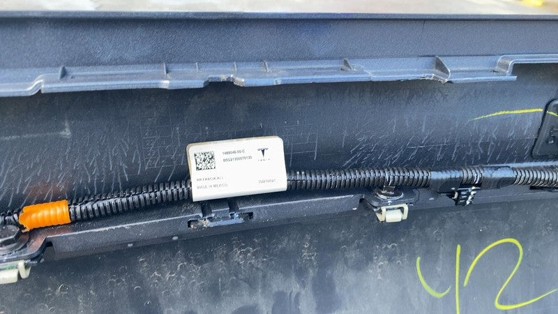 ⭕ 20-22 Tesla Model Y MY Rear Bumper Cover w/ Park Sensor & Valance 14