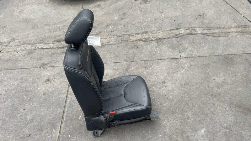 ⭕ 11-17 Jeep Wrangler Front Driver Side 1st Row Bucket Seat Black Leather Left