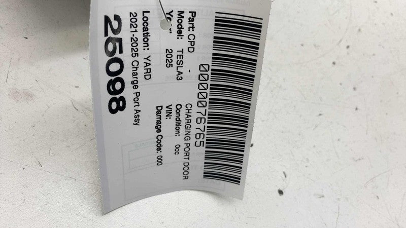 ⭕ 17-25 Tesla Model 3 HV Charge Charging Port Inlet Socket Module 1490