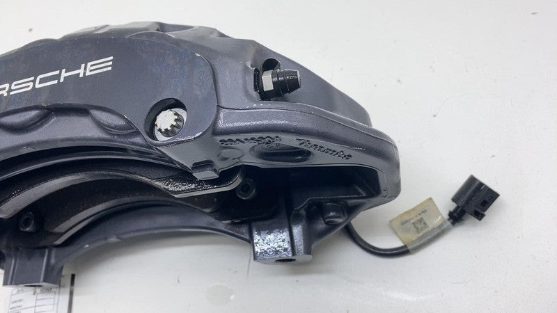 9Y0615106HR ⭕ 2024 Porsche Cayenne Front Passenger Caliper w/ Brake Hose Right 9Y0615106HR