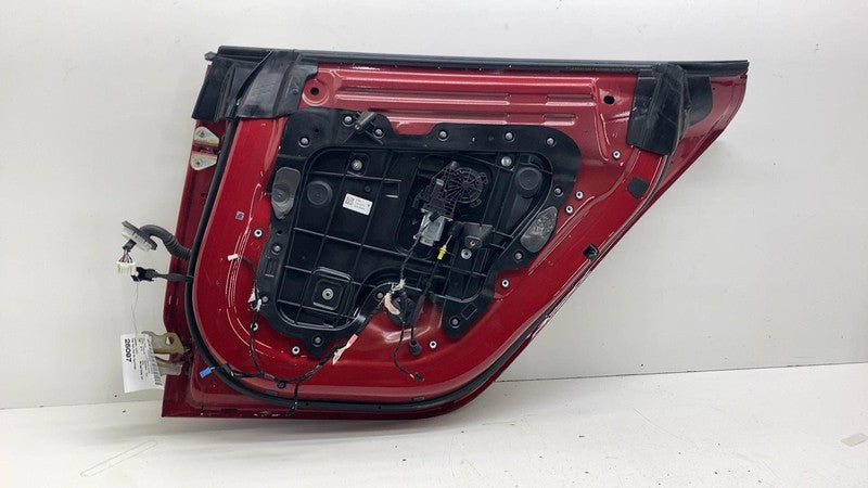 1096623-10-F ⭕ 2017-2020 Tesla Model 3 M3 Rear Passenger Side Door Shell Panel Right Red PPMR