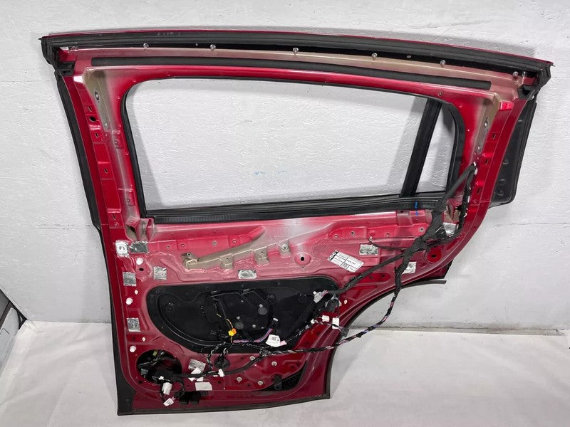 1028791-00-K ⭕ 2016-2024 Tesla Model X Rear Passenger Side Falcon Door Panel Right Red - PPMR