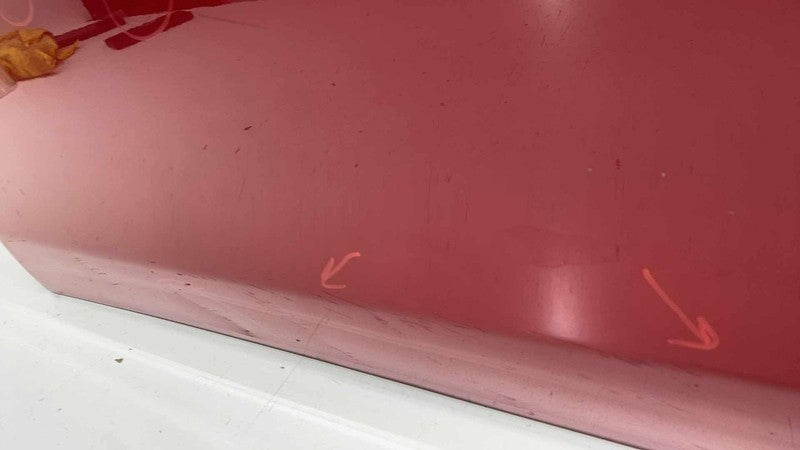 ⭕ 12-15 Tesla Model S Front Driver Side Door Shell Panel Left Assembly Red PPMR