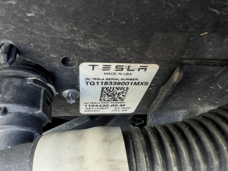 1104432-00-M ⭕ 2019 Tesla Model 3 Battery Module Pack Mid Range RWD 1104432-00-M PARTS ONLY