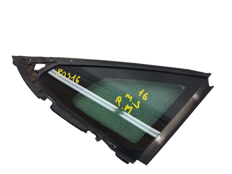 ⭕ 12-20 Tesla Model S Rear Passenger Side Quarter Fixed Glass Right 1051820-00-A