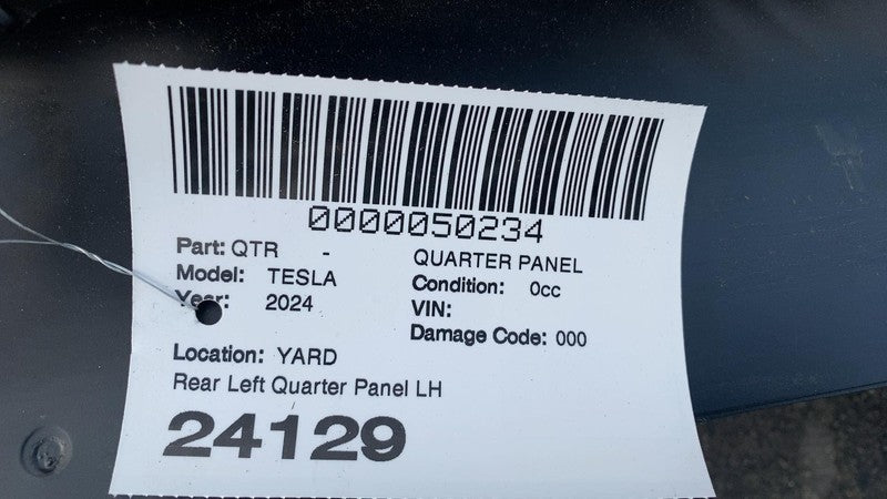 1917291-ST-A 2024-2025 Tesla Cybertruck Driver Body Side Outer Structural Frame Left LH Assy