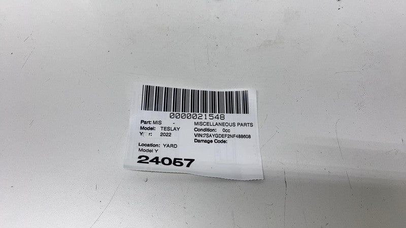 ⭕ 2017-2023 Tesla Model 3 Y Front Left or Right 1st Row Seat Lower Cushion White