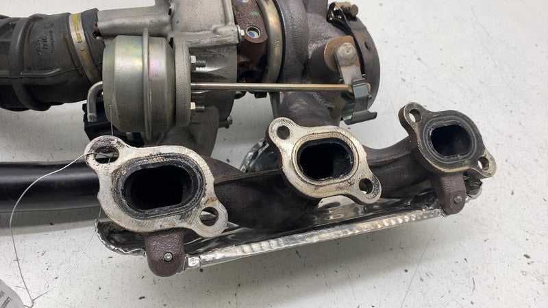 297712 ⭕17-20 Maserati Levante Left Turbocharger 3.0 Turbo Charger Manifold w/ Hose AWD