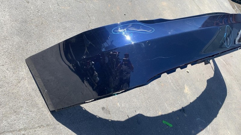 6008179-00-D ⭕12-15 Model S Rear Bumper Cover w/ Park Sensor & Harness Blue PMMB 6008179-00-D