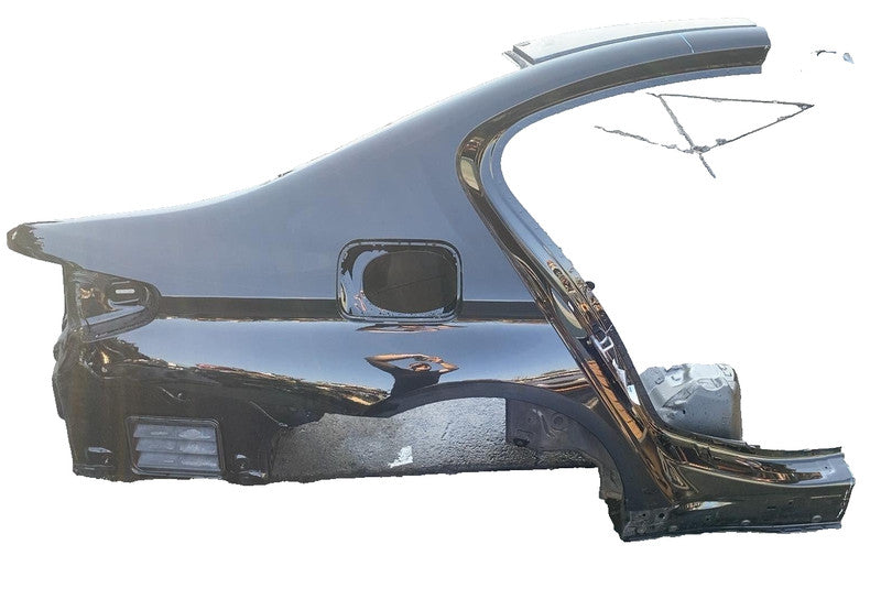 108735714 2021 BMW 530e Rear Passenger Quarter Panel Structural Cut Out Right RH Black 668