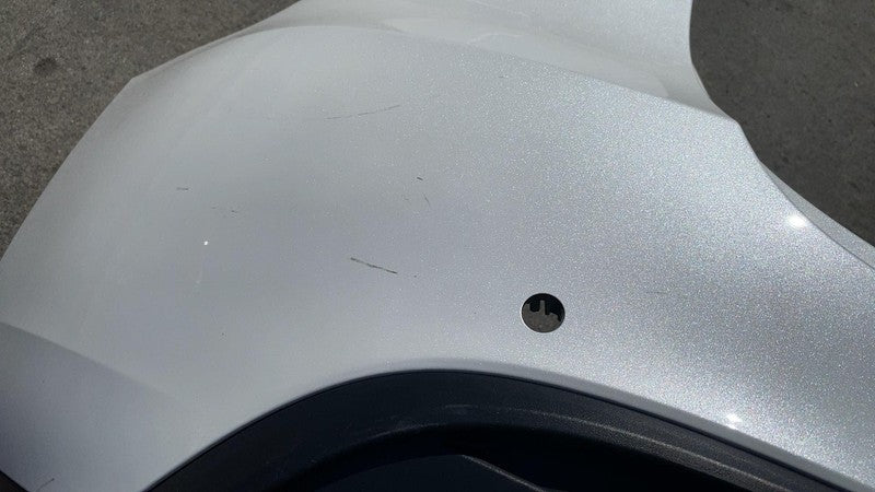 ⭕ 20-22 Tesla Model Y Rear Bumper Cover w/ Lower Valance White PPSW 14