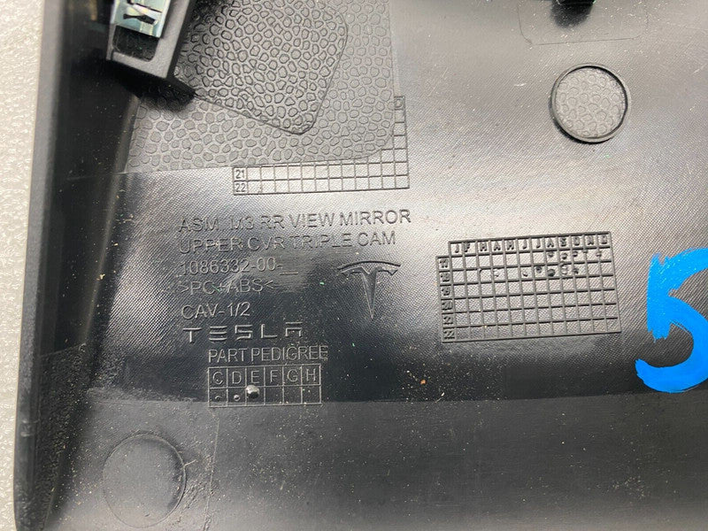 ⭕ 2017-2023 Model 3 Windshield Rear View Interior Camera Trim Cover 10