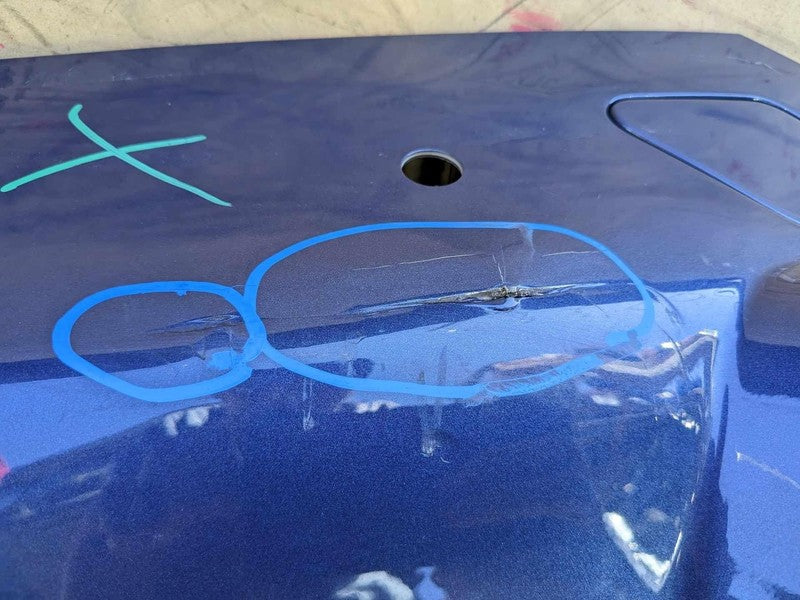 22-23 BMW IX i20 Rear Bumper Cover Lower Valance w/ Spoiler Diffuser 5