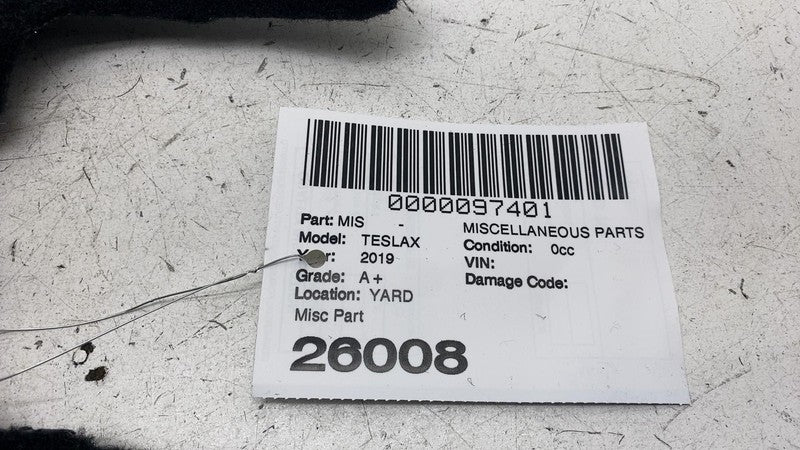 ⭕ 2016-2020 Tesla Model X 6-Seater Floor Cover Sliding Panel Carpet 10