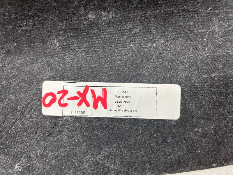 ⭕ 2016-2020 Tesla Model X Rear 3rd Row Interior Trim Trunk Floor Carpe