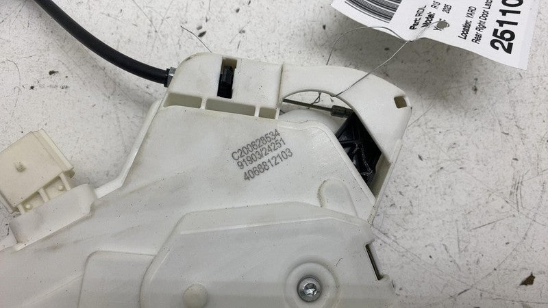 C200628534 ⭕ 2025 Rivian R1S Rear Right Side Door Latch Lock Actuator w/ Cable C200628534