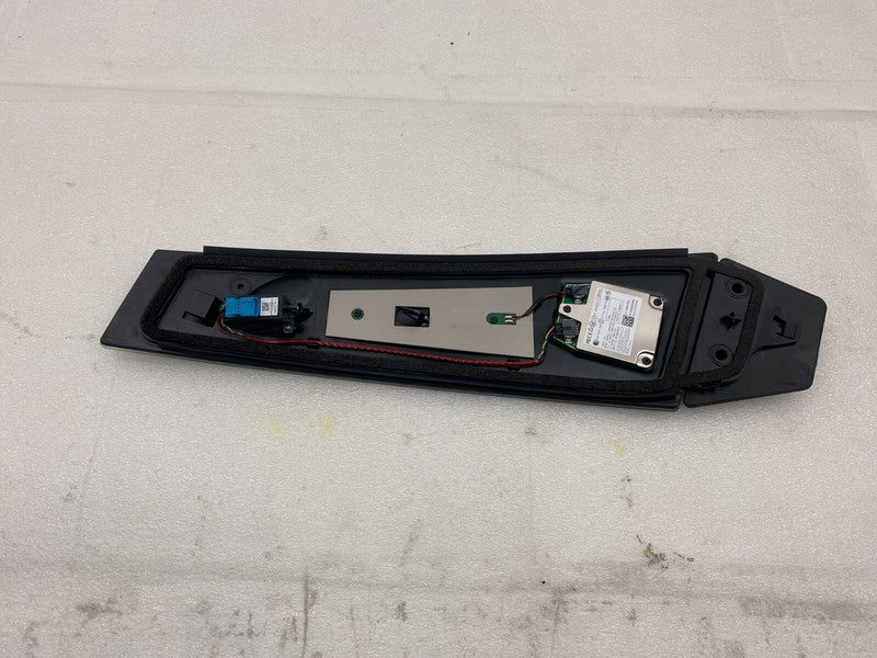 110043700E 2017-2023 Tesla Model 3 M3 Driver Side B-Pillar Applique Glass w/ Camera Left LH