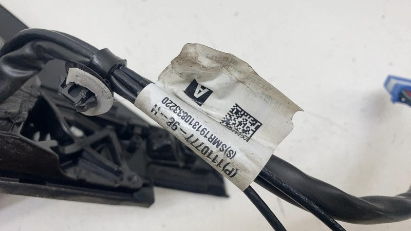 ⭕17-20 Tesla Model 3 Left Exterior Rear View Door Mirror Black PBSB 11