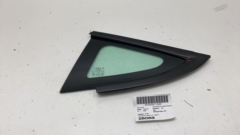 1915483-40-C ⭕ 24-25 Model 3 Rear Driver Side Quarter Fixed Window Glass Left LH 1915483-40-C