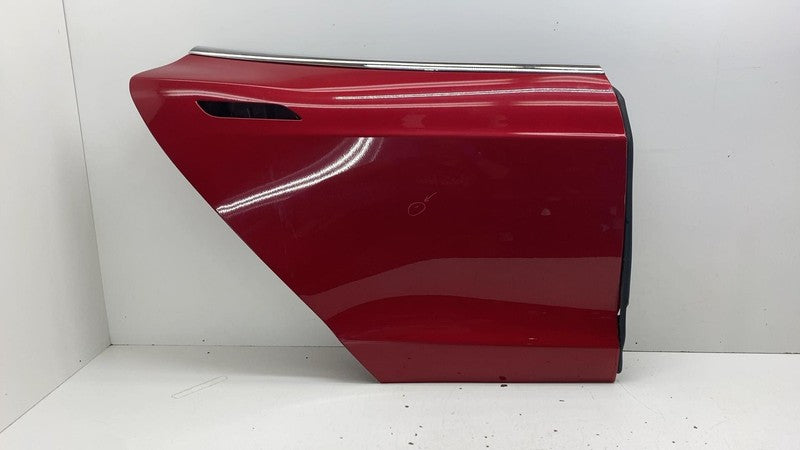 ⭕ 16-20 Model S Rear Passenger Door Shell Panel Right RH Red - PPMR 60