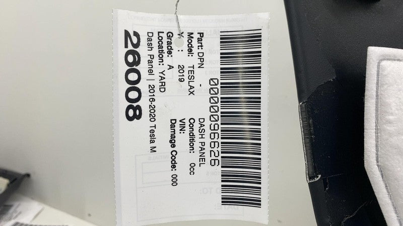 ⭕ 16-20 Model X Dashboard Instrument Panel Interior Dash Trim Cover 10