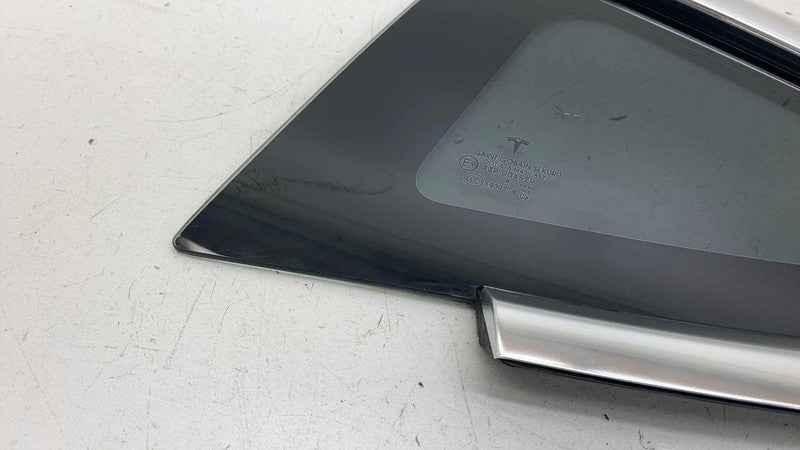 1080703-00 ⭕ 2017-2020 Tesla Model 3 Rear Left Quarter Fixed Window Glass LH OEM 1080703-00