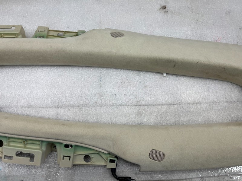 ⭕ 16-20 Tesla Model X SET of Ceiling Headliner Sunvisor Upper A + B + 