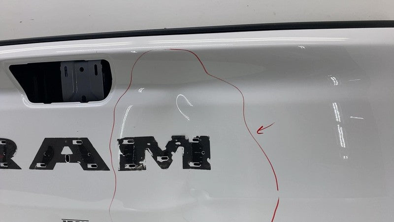 ⭕ 2025 Ram 1500 Pickup Rear Trunk Bed Lid Tailgate Shell Panel Assy Wh