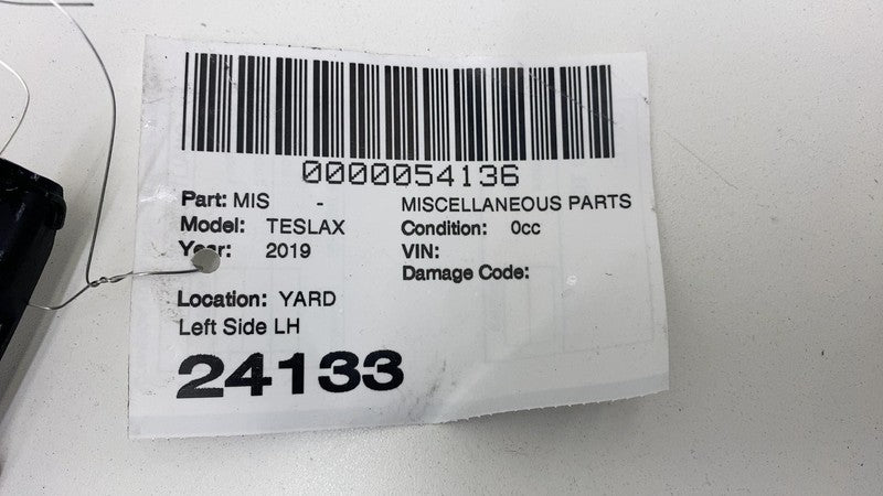 107329200F 2016-2024 Tesla Model X Rear Driver Side C-Pillar Middle Trim Cover Panel Left