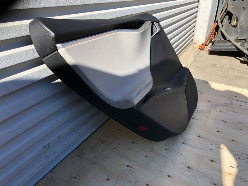 ⭕ 2012-2015 Tesla Model S MS Rear Driver Side Door Panel Trim Card Lef