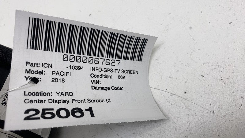⭕ 18-20 Chrysler Pacifica 8.4" Multimedia Radio Touch Screen Display 6