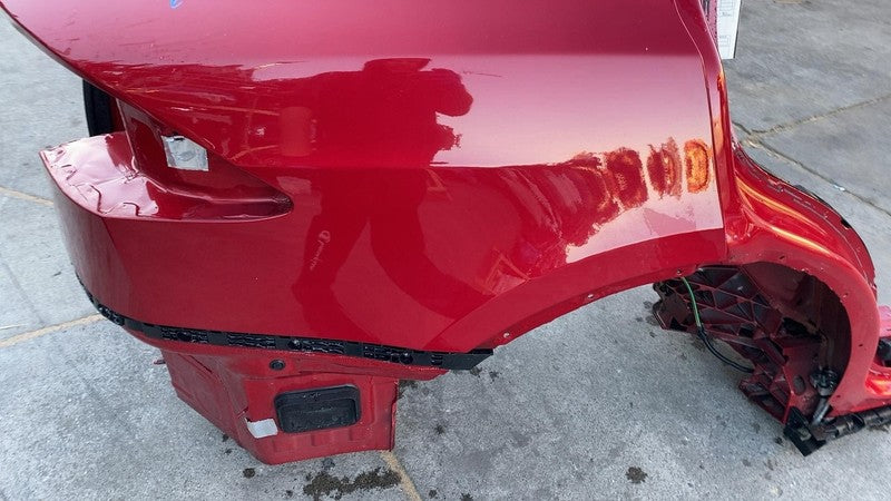 2016-2020 Tesla Model X Rear Right Quarter Fender Frame Panel Cutout RH Red PPMR